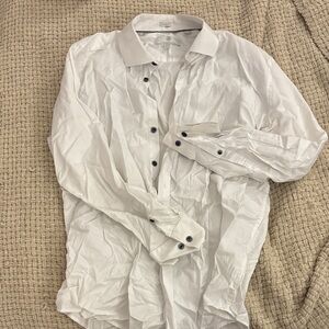 Christian Lacroix Modern Fit White Shirt